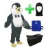 Kostüm Pinguin 6 + Kühlweste "Blue M24" + Tasche "Star" + Hygiene Maske (Hochwertig)