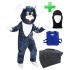 Kostüm Maus 17 + Kühlweste "Blue M24" + Tasche "L" + Hygiene Maske (Promotion)