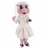 Maskottchen Schwein Kostüm 9 (Werbefigur)