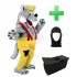 Kostüm Wolf 14 + Tasche "Star" + Hygiene Maske (Hochwertig)