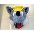 Kostüm Wolf Maskottchen 9 (Hochwertig)