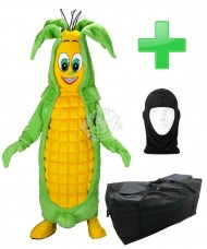 Kostüm Maiskolben + Tasche "XL" + Hygiene Maske (Hochwertig)