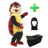 Kostüm Maikäfer + Tasche "Star" + Hygiene Maske (Hochwertig)