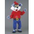 Kostüm Wolf Maskottchen 10 (Hochwertig)
