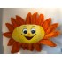 Kostüm Sonnenblume + Tasche "Star" + Hygiene Maske (Hochwertig)