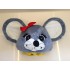 Kostüm Maus Maskottchen 8 (Hochwertig)