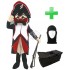 Kostüm Soldat 4 + Tasche "Star" + Hygiene Maske (Hochwertig)