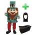 Kostüm St. Patrick's Kobold 1 + Tasche "Star" + Hygiene Maske (Hochwertig)