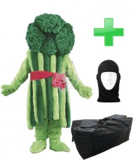 Kostüm Brokkoli 1 + Tasche "XL" + Hygiene Maske (Hochwertig)