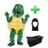 Kostüm Schildkröte 3 + Tasche "Star" + Hygiene Maske (Hochwertig)