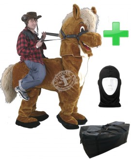 2. Personen Pferd 2 Kostüm + Tasche "XXL" (Hochwertig)