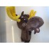 Kostüm Rentier / Elch Maskottchen (Hochwertig)