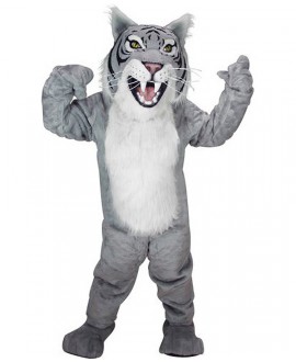 Kostüm Wildkatze / Tiger Maskottchen 1 (Werbefigur)