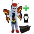 Kostüm Schmetterling 1 + Tasche "Star" + Hygiene Maske (Hochwertig)
