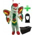 Kostüm Schmetterling 3 + Tasche "Star" + Hygiene Maske (Hochwertig)