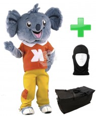 Kostüm Koala + Tasche "Star" + Hygiene Maske (Hochwertig)