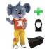 Kostüm Koala + Tasche "Star" + Hygiene Maske (Hochwertig)