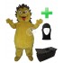 Kostüm Igel 2 + Tasche "Star" + Hygiene Maske (Hochwertig)