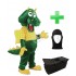 Kostüm Drache 6 + Tasche "Star" + Hygiene Maske (Hochwertig)
