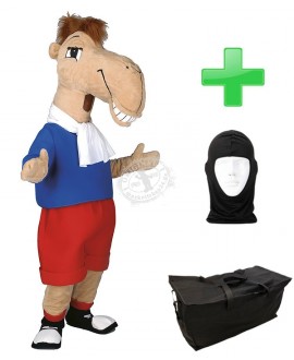 Kostüm Kamel 3 + Tasche "Star" + Hygiene Maske (Hochwertig)