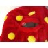 Kostüm Erdbeere + Kühlweste "Blue M24" + Tasche "XL" + Hygiene Maske (Hochwertig)