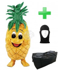 Kostüm Ananas + Tasche "XL" + Hygiene Maske (Hochwertig)