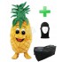Kostüm Ananas + Tasche "XL" + Hygiene Maske (Hochwertig)