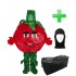 Kostüm Tomate + Tasche "XL" + Hygiene Maske (Hochwertig)