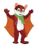 Maskottchen Fledermaus