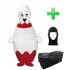 Kostüm Bowling Pin + Tasche "XL" + Hygiene Maske (Hochwertig)
