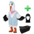 Kostüm Storch 1 + Tasche "Star" + Hygiene Maske (Hochwertig)