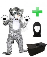 Kostüm Leopard 4 + Tasche "Star" + Hygiene Maske (Hochwertig)