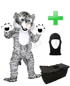 Kostüm Leopard 4 + Tasche "Star" + Hygiene Maske (Hochwertig)