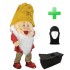 Kostüm Zwerg 4 + Tasche "L" + Hygiene Maske (Einfach)