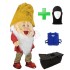 Kostüm Zwerg 4 + Tasche "L" + Hygiene Maske (Einfach)