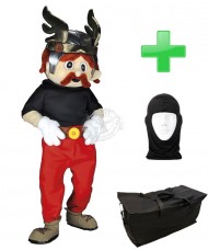 Person Wikinger + Tasche "Star" + Hygiene Maske (Hochwertig)