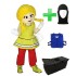 Person Heidi + Kühlweste "Blue M24" + Tasche "Star" + Hygiene Maske (Hochwertig)