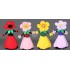 Kostüm Blume Rosa Maskottchen (Hochwertig)