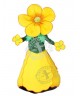 Maskottchen Blume gelb