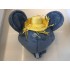 Kostüm Maus 16 + Kühlweste "Blue M24" + Tasche "Star" + Hygiene Maske (Hochwertig)