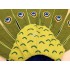 Kostüm Pfau Maskottchen (Hochwertig)