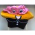 Kostüm Cupcake / Muffin 2 + Kühlweste "Blue M24" + Tasche "Star" + Hygiene Maske (Hochwertig)