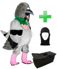 Kostüm Tauben + Tasche "Star" + Hygiene Maske (Hochwertig)