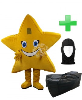 Kostüm Stern + Tasche "XL" + Hygiene Maske (Hochwertig)