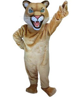 Kostüm Wildkatze / Puma Maskottchen 1 (Werbefigur)