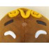 Kostüm Lebkuchen Maskottchen 2 (Hochwertig)