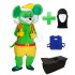 Kostüm Maus 18 + Kühlweste "Blue M24" + Tasche "Star" + Hygiene Maske (Hochwertig)