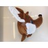 Kostüm Fuchs Maskottchen 4 (Hochwertig)