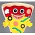 Kostüm Pizza Lauffigur (Hochwertig)