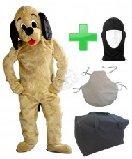 Kostüm Hund 33 + Kissen + Tasche "L" + Hygiene Maske (Promotion)